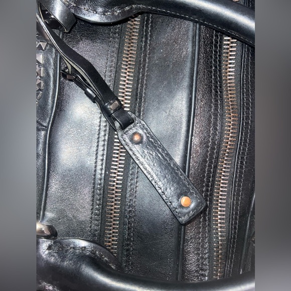 Rare Burberry Prorsum Pyramid Stud Knight Satchel - Picture 14 of 15